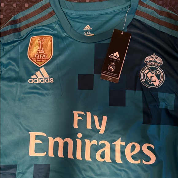 Real madrid long sleeve cr7 cristiano ronaldo adidas brand new soccer jersey - Picture 3 of 10